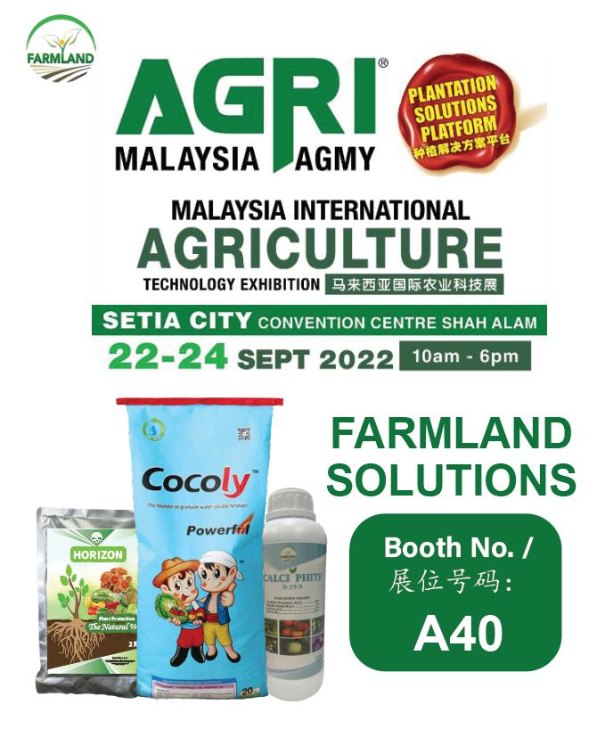 Sep | Agri Malaysia International Agriculture Technology Exhibition 2022 1